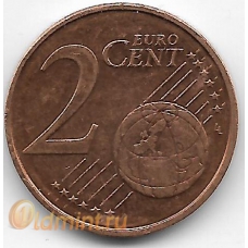 2 евроцента. 2012 г. Эстония. 6-1-655