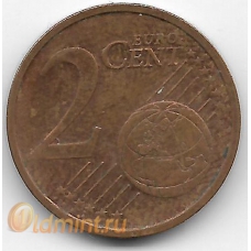 2 евроцента. 2012 г. Германия. "A". 6-4-438