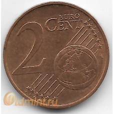 2 евроцента. 2008 г. Австрия. 6-4-441