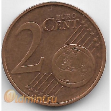 2 евроцента. 2004 г. Австрия. 6-4-444