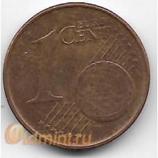 1 евроцент. 2015 г. Германия. "A". 5-1-466
