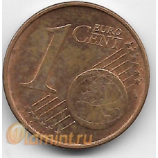 1 евроцент. 2015 г. Германия. "J". 5-2-689