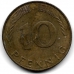 10 пфеннигов. 1989 г. Германия. "J". 5-3-759