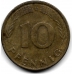 10 пфеннигов. 1986 г. Германия. "D". 5-3-765