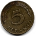 5 пфеннигов. 1984 г. Германия. "J". 5-3-770