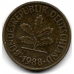 5 пфеннигов. 1988 г. Германия. "J". 5-3-774