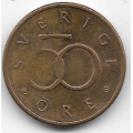 50 эре. 2001 г. Швеция. 18-4-209