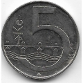 5 крон. 2008 г. Чехия. Карлов мост. 3-9-51