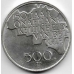 500 франков. 1980 г. Бельгия (на фламандском). Серебро. 9-4-711