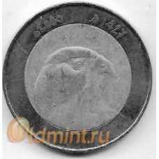 10 динаров. 2006 г. Алжир. Сокол. 2-1-579