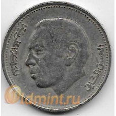 1 дирхам. 1987 г. Марокко. Хасан II. 20-4-103