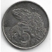 5 центов. 2003 г. Новая Зеландия. Гаттерия. 10-2-696