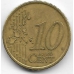 10 евроцентов. 2001 г. Испания. Сервантес. 1-2-301