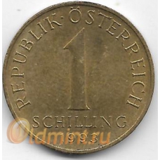 1 шиллинг. 1993 г. Австрия. Эдельвейс. 2-7-117