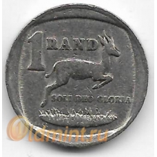 1 ранд. 1992 г. ЮАР. Спрингбок. 6-3-634