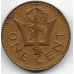 1 цент. 1973 г. Барбадос. 19-5-254