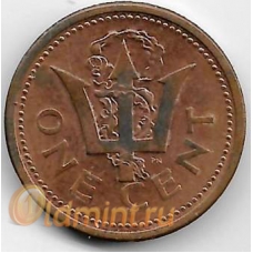 1 цент. 1989 г. Барбадос. 19-5-258