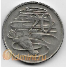 20 центов. 1978 г. Австралия. Утконос. 19-3-354