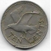 10 центов. 1980 г. Барбадос. Чайка. 19-3-358