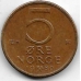 5 эре. 1980 г. Норвегия. 12-1-408