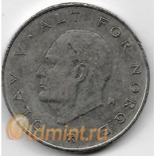 1 крона. 1983 г. Норвегия. Олав V. 12-1-412