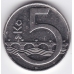 5 крон. 1994 г. Чехия. Карлов мост. 8-2-315