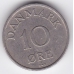 10 эре. 1957 г. Дания. 16-1-167