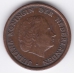1 цент. 1951 г. Нидерланды. 2-5-357