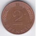 2 пфеннига. 1979 г. ФРГ. "J". 3-3-423