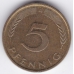 5 пфеннигов. 1991 г. ФРГ. "A". 3-5-389