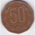 50 песо. 1994 г. Чили. 10-2-157