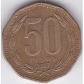 50 песо. 1997 г. Чили. 10-2-163