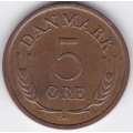 5 эре. 1969 г. Дания. 10-2-377