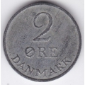2 эре. 1955 г. Дания. 10-2-384