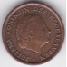 1 цент. 1954 г. Нидерланды. 5-1-48
