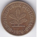 5 пфеннигов. 1976 г. Германия. "J". 6-2-395