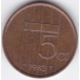 5 центов. 1982 г. Нидерланды. 6-5-364