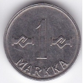 1 Марка. 1960 г. Финляндия. 15-5-340