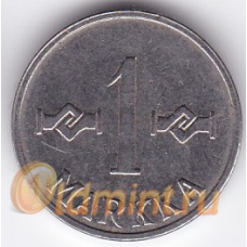 1 Марка. 1960 г. Финляндия. 15-5-340