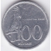 100 рупий. 1999 г. Индонезия. Какаду. 12-1-93