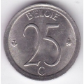 25 сентимов. 1972 г. Бельгия (на фламандском). 12-4-53