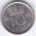 10 центов 1964 г. Нидерланды. 10-3-637