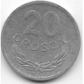 20 грошей. 1972 г. Польша. 5-1-426