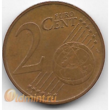 2 евроцента. 2009 г. Австрия. 10-3-679