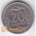 20 грошей. 1992 г. Польша. 18-5-78