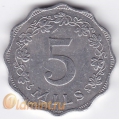 5 мил. 1972 г. Мальта. 11-1-1